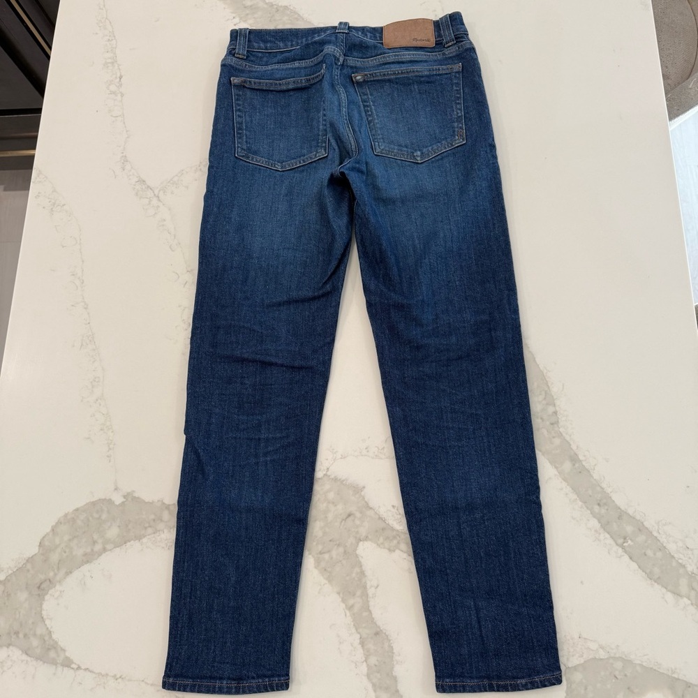 Madewell Relaxed Fit Tapered Leg Denim Jeans Mens 28x30 Blue Casual Preppy Basic - Picture 6 of 9